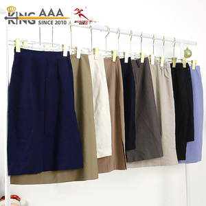 Faldas lápiz de segunda mano para mujer, con <span class=keywords><strong>detalles</strong></span> de corte, colores mixtos, de la marca KungFu KingAAA, al por mayor, faldas de oficina de moda para mujer. - Product Image 4