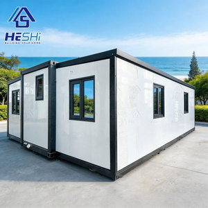 Casa Contenedor Prefabricada Expandible de 20 y 40 Pies Lista para Enviar, con 1, 2, 3, 4 o 5 Dormitorios, Baño de Lujo, Casa Portátil Tipo Villa - Product Image 1