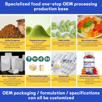 Gummies de Protéines de Lactosérum OEM Véganes, Acides Aminés Naturels, Nutrition Sportive, Complément Énergétique, Créatine, BCAA