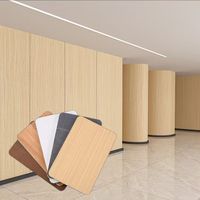 Panel de Pared de Chapa de Madera de Bambú, Revestimiento Interior de PVC Impermeable de 5-8 mm para Decoración del Hogar y Hoteles, Panel de Madera de PVC