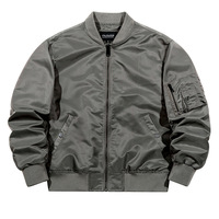 Blouson aviateur pour homme, style fonctionnel, printemps, style américain, premium, fin, ample, décontracté, polyvalent, pour couples