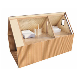 Casa de madera personalizada para almacenamiento al aire libre, casa de jardín de madera de pino fácilmente ensamblada - Product Image 2