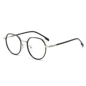 Nuevas gafas de polígono Retro de moda, gafas de aleación para <span class=keywords><strong>miopía</strong></span>, hipermetropía, <span class=keywords><strong>astigmatismo</strong></span>, gafas graduadas ópticas progresivas para hombre y mujer - Product Image 6