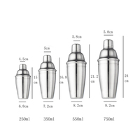 Ensemble de Shaker à Cocktail personnalisé avec accessoires, vaisselle de Bar, Shaker à boisson avec passoire intégrée, ensemble d'outils de Bar, Base en bois