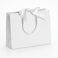 Sac en papier kraft laminé imperméable personnalisé, écologique, biodégradable, de qualité supérieure, avec poignée, logo personnalisé, emballage cadeau de luxe