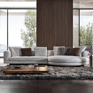 Linen Fabric Modular <strong>Sofa</strong> <strong>Sectional</strong> Living Room <strong>Sectional</strong> <strong>Sofas</strong> <strong>Cama</strong> - Product Image 4