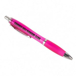Stylo à bille en plastique personnalisé avec logo, stylo à bille promotionnel pas cher pour cadeaux d'affaires - Product Image 1