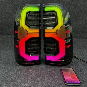ไฟท้ายรถยนต์ดีไซน์ใหม่สำหรับ Toyota Hilux Vigo ปี 2004-2015 12V ไฟเบรกหลัง RGB - Product Image 2
