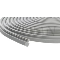 FNAG103417 8*10mm suku cadang mesin pekerjaan kayu Gaskit Strip tekanan penyegel karet untuk Biesse Selco SK4 gergaji sorot