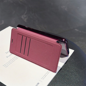 เคสหนัง PU ลายทางแบบพับได้สำหรับ Samsung Galaxy S26 Ultra S22 S23 S24 S25 Plus รองรับการชาร์จไร้สายพร้อมฝาปิดแม่เหล็ก - Product Image 3