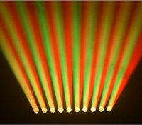Barre lumineuse LED Beam et Wash pour bar et KTV, éclairage linéaire de scène 10x40W créant une atmosphère dynamique de couleurs et de faisceaux