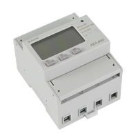 Medidor de Energía Trifásico ADL400 de 456V CA para Riel DIN, Pantalla LCD, Precisión 0.5S, Rango de 99999 kWh, Certificación CE, Comunicación Modbus RTU