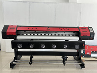 Impresora y Cortadora de Gran Formato de 1.6m 1.8m con Tanque Eco I3200 XP600 para Vinilos y Pegatinas, Impresora de Inyección de Tinta Eco Solvente