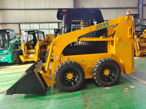 Chargeuse compacte sur pneus HAIJU JC45, capacité nominale 0,7 tonne, poids en marche 2,7 tonnes, moteur Xinchai, hydraulique, certifiée CE pour l'aménagement paysager - Product Image 2
