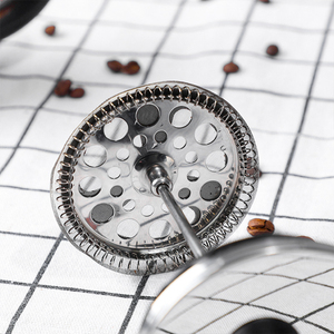 Cafetera Manual de prensa francesa de 600ml/800ml/1000ml, cafetera manual de vidrio de borosilicato con émbolo - Product Image 4