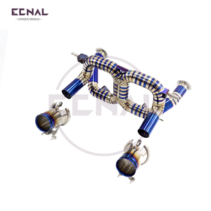 Escape de Titanio Ecnal para Lamborghini Aventador SVJ <span class=keywords><strong>LP770</strong></span>-<span class=keywords><strong>4</strong></span> LP780-<span class=keywords><strong>4</strong></span>, Acabado Pulido Espejo, 1.2mm de Grosor, Estilo Lujoso, 2 Años de Garantía - Product Image 3