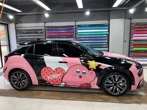 <span class=keywords><strong>Film</strong></span> de protection de carrosserie automobile personnalisé, auto-adhésif, épaisseur 0,14 mm, vinyle, design de grands personnages de dessins animés, résistant aux UV - Product Image 3