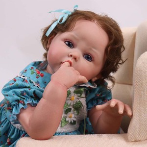 Nches ebborn Aby olls IRL ealistic FT OFT inyl wewborn Aby oll sombrero ook EAL, est Oy para IDS 3 + - Product Image 3