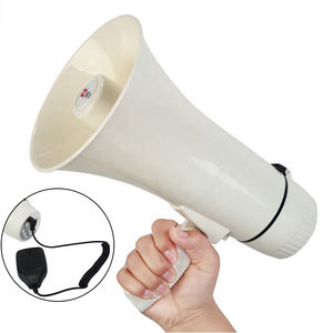 XC-165 पोर्टेबल हैंडहेल्ड मेगाफोन लाउडस्पीकर के साथ अंतर्निहित सीरेन रिकॉर्डिंग अलार्म बीटी समर्थन प्लास्टिक कैबिनेट - Product Image 1