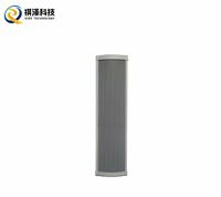 Haut-parleur colonne 110V pour sonorisation publique, 30 Watts, avec transducteur de 4 pouces, étanche, pour musique d'ambiance commerciale