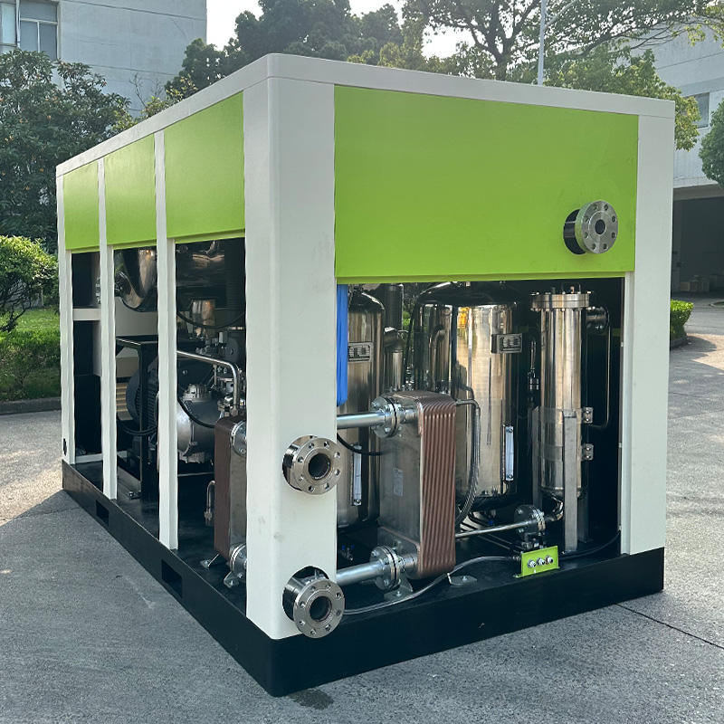 Oil Free Water Lubricated Screw Air Compressor 40 bar 20 M3/min 250kw ...
