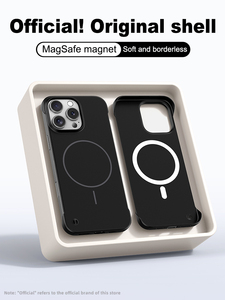Custodia per telefono antiurto con ricarica wireless magnetica senza bordi di tendenza per Samsung, Huawei, Xiaomi e iPhone - Product Image 3