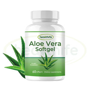 निजी लेबल प्राकृतिक एलोवेरा का अर्क पाचन स्वास्थ्य के लिए स्वस्थ कैप्सूल एलोवेरा निकालें - Product Image 6