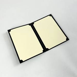 Карманная мини-папка на заказ с вырезанным дизайном, листом для вина, рекламная продукция, Высококачественная цифровая печать - Product Image 3