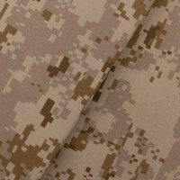 Tissu Cordura 500D tissé AOR1 100% nylon camouflage résistant aux déchirures avec revêtement PU pour gilet tactique et sac