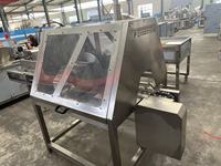 Automatische machine voor het snijden, schillen en verwerken van ananas (kop en staart), machine voor de verwerking van fruit en groenten