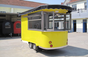 2025 <strong>Fast</strong> <strong>Food</strong> <strong>Trailer</strong> Catering <strong>Food</strong> Truck Snack <strong>Food</strong> Cart with Concession Window Setup Ice Cream and Coffee <strong>Trailer</strong> for Sale - Product Image 6