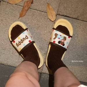 XIXITIAO Pantoufles Japonaises Tendance <span class=keywords><strong>pour</strong></span> Couple, Chaussons d'Été à Semelle Souple <span class=keywords><strong>pour</strong></span> Intérieur et Extérieur, Antidérapants en EVA <span class=keywords><strong>pour</strong></span> Salle de Bain - Product Image 3