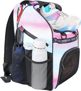 Échantillon gratuit Sac à dos de sport personnalisé avec logo pour le basketball avec compartiment à chaussures Sac de sport imperméable pour le baseball avec fermeture éclair - Product Image 5