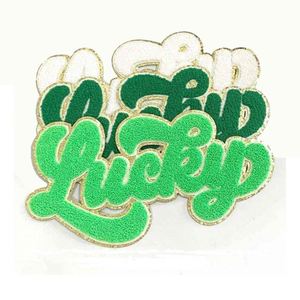 Custom Laser Cut Chenille Patch <b>Iron</b> <b>on</b> Varsity <b>Letter</b> 3D Towel Embroidery Badge for Jacket Hoodie - Product Image 1