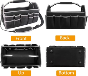 Bolsa de Herramientas Multifuncional para <span class=keywords><strong>Electricista</strong></span>, Resistente al Desgaste, Impermeable, Portátil, para Almacenamiento de Herramientas - Product Image 2
