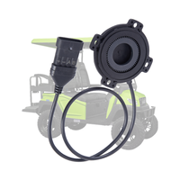 Hall Effect Output Speed Sensor PA66+GF30 20KHz High Durable for 48V 60V 72V AC Motor Golf Cart in Harsh Environment AB Signals