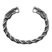 Bracelet en acier inoxydable Viking Dragon pour bracelet manchette Bracelet Viking à la mode