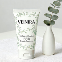 VEINIRA Krim Perawatan Rambut Kolagen Penghalus Protein Organik Label Pribadi Kustom Pabrik Sumber OEM ODM