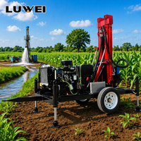 Foreuses Mobiles de Puits à Roues de 42 kW Très Demandées pour l'Approvisionnement Rural et l'Irrigation Agricole