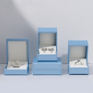 Custom Exquisite PU leather <b>proposal</b> <b>ring</b> <b>box</b>, wedding diamond <b>ring</b>, jewelry gift packaging and storage <b>box</b> - Product Image 5