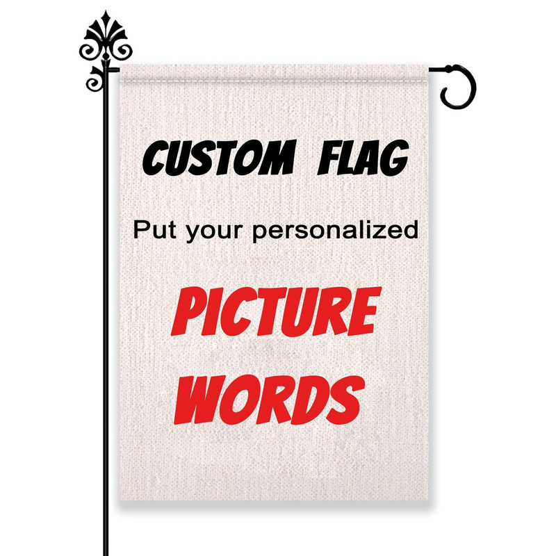 Personalized Garden Flags Decor Double Sided
