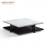 Salon Moderne Simple Table Basse En Marbre Naturel En Bois Carré Rectangle Forme Table Basse