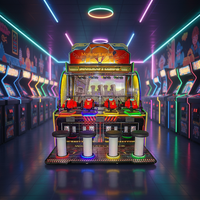 Machine de jeu d'arcade Monster Army Shooting Ball pour les parcs d'attractions pour enfants, cadeau et divertissement