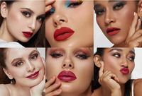 Marques de maquillage chinoises tendance nouveau Design personnalisé votre propre couleur meilleure tasse antiadhésive pour femmes rouge à lèvres mat en velours à Pigment élevé