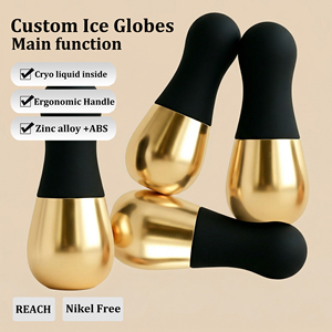 Rouleau de glace et globes de glace en acier inoxydable personnalisés, <span class=keywords><strong>anti</strong></span>-gonflement, apaisants et rafraîchissants pour le visage, les yeux et le corps, masseur manuel - Product Image 1