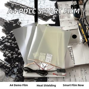 Film intelligent PDLC format A4 avec fonctions anti-explosion et décoratives, design moderne pour applications hospitalières et supermarchés - Product Image 2