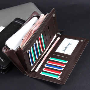 กระเป๋าสตางค์ยาว Baellerry 7 นิ้ว หนัง PU ความจุเยอะ สำหรับทุกเพศ - Product Image 3