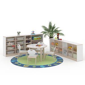 Muebles de Madera para Guardería y Preescolar, Muebles de Madera para Jardín de Infancia, Juego de Mesa y Sillas para Salón de Clases - Product Image 6