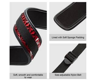 Jouets sexuels pour adultes pour femmes, jeu de couple, accessoires érotiques en cuir, jambes ouvertes, accessoires érotiques pour adultes, attaches pour les jambes, <span class=keywords><strong>bandage</strong></span> <span class=keywords><strong>BDSM</strong></span> - Product Image 5