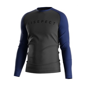 Vêtements de musculation personnalisés en gros, nouveaux vêtements de sport sexy pour hommes, chemises de sport à compression à manches longues - Product Image 1